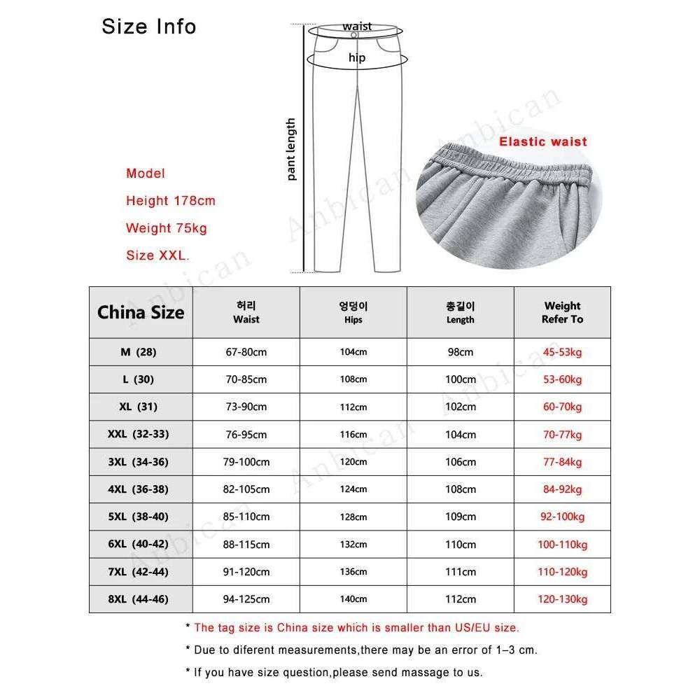 2023 Autumn New Sweatpants Men Multi-Pockets Drawstring Cotton Casual Track Pant Male Loose Straight Trousers Large Size 8XL