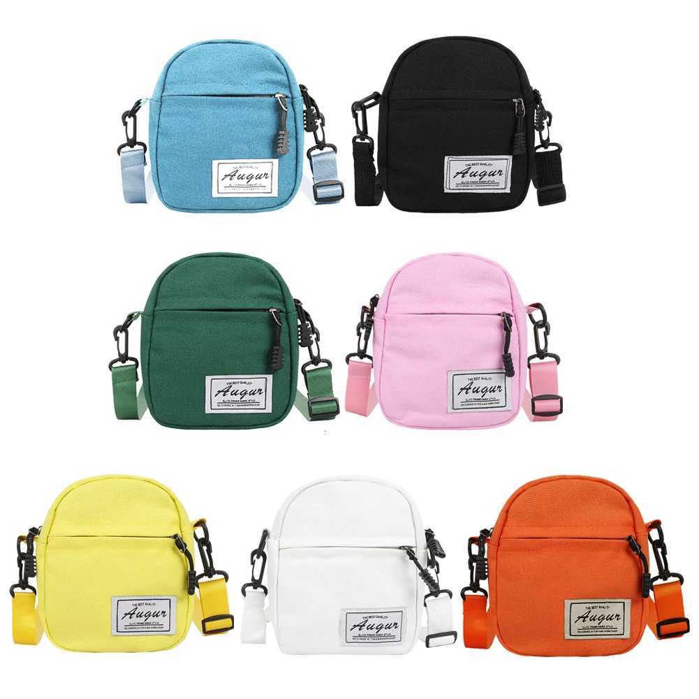 Fashion Canvas Bag Patchwork Crossbody Shoulder Women Mini Wallet Phone Bags Fashion Cell Phone Messenger Shoulder Bag Y250819