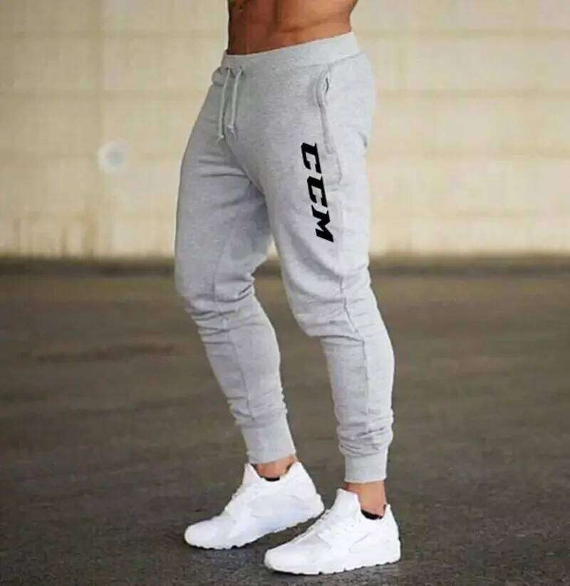 2024 New Printed Autumn CCM Men/Women Running Pants Joggers Sweatpant Sport Casual Trousers Fiess Gym Breathable Pant