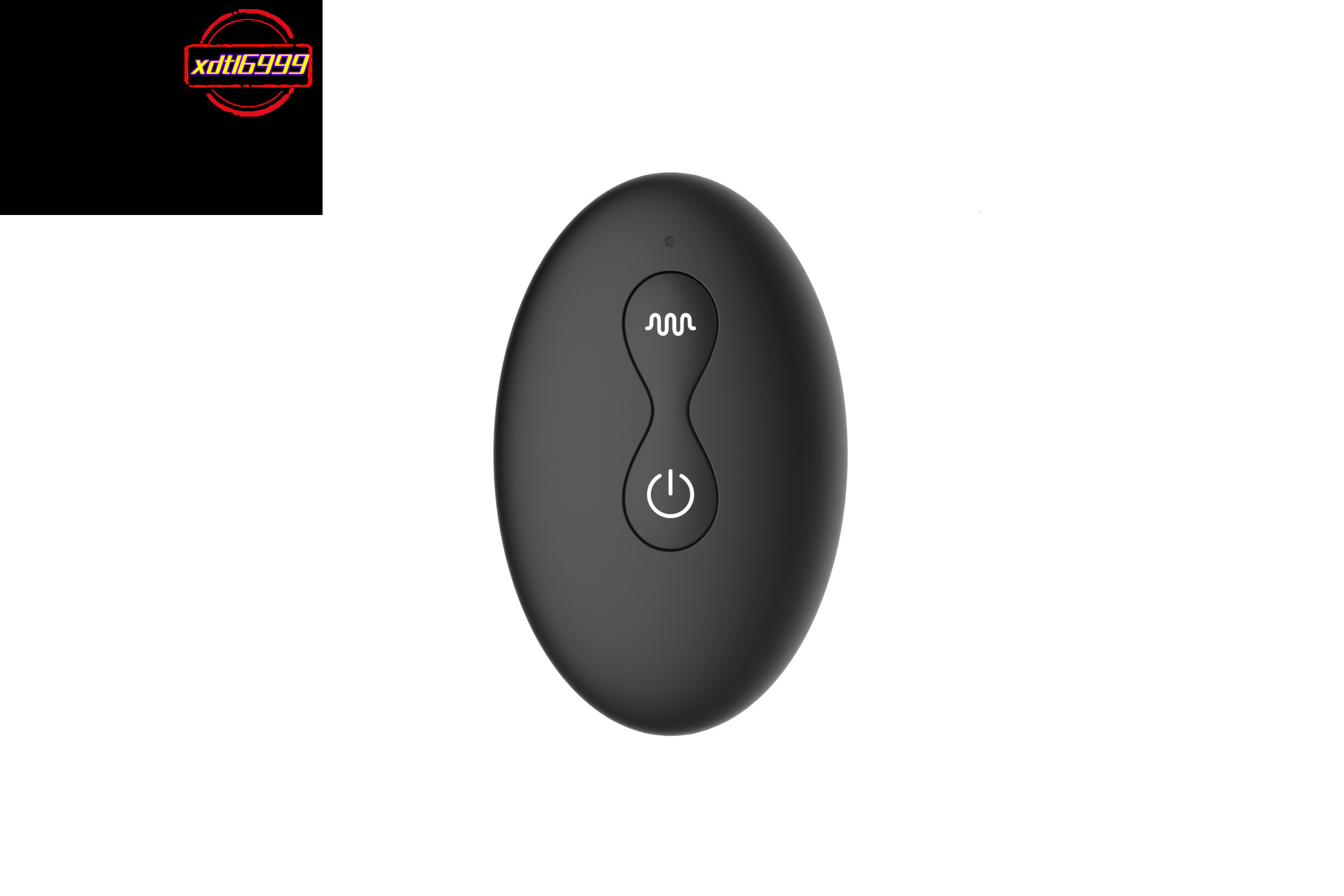 Remote Control Fully Waterproof Anal Plug with 10 Modes Vibration and WiggleSex toy