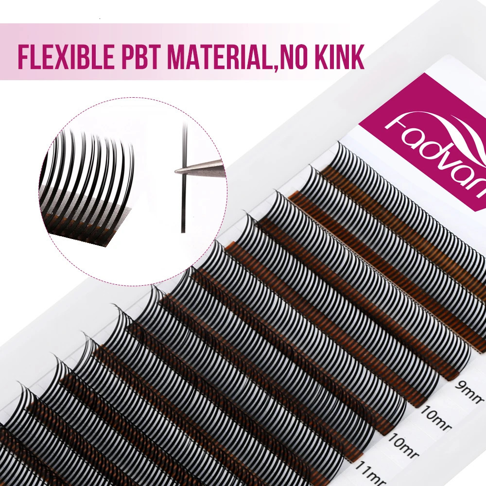 Fadvan 5D Spikes Fairy Flora Lashes Cluster Eyelash Grafting Individual Easy Fan s 250811