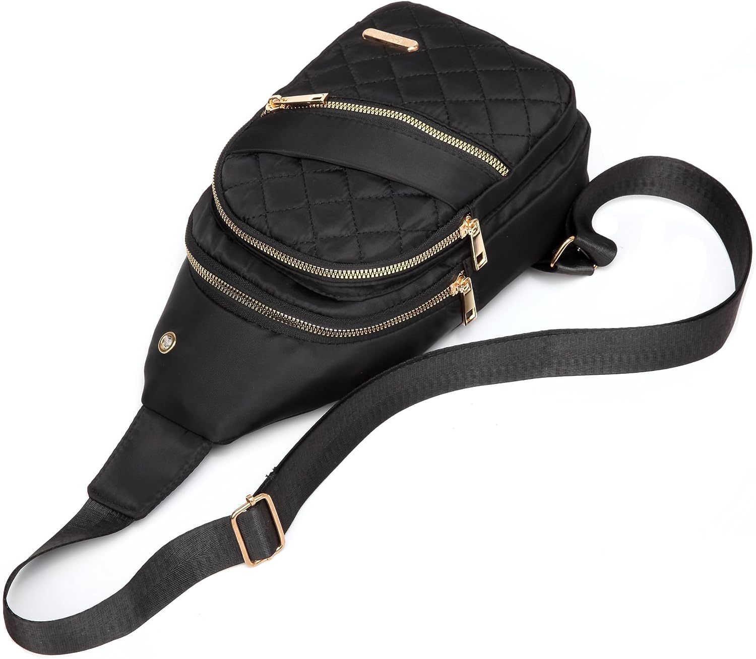 Women's Chest Bag, Large Capacity Crossbody Bag, Casual Sports Travel Crossbody Chest Bag, Adjustable Shoulder Strap, Multi-pocket Fanny Pack