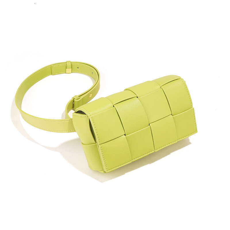 Luxury bag New Cowhide Women s Woven Pillow Small Square Multi carry Fashion Candy Color Crossbody Bag Trendy Ins