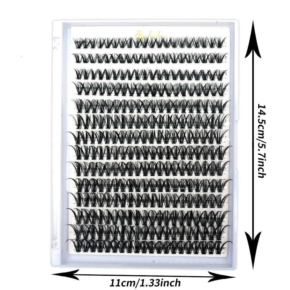 30D 40D 60D 80D Mixed Tray Individual Lashes 3D Russia Volume Eye Lashes Soft Natural Lashes Mink Lash Cluster False Eyelashes 240620