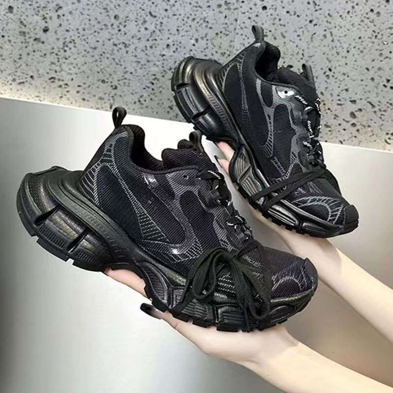 2025 Trendy New Paris Dad Shoes for Women, Vintage Color Block Thick Sole Height Increasing Casual Shoes, Versatile Couple Style