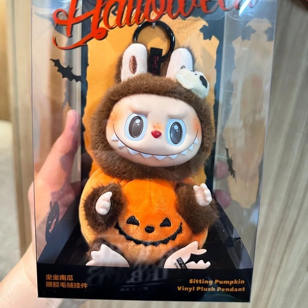 labubu doll V1 V2 V3 Monsters labubu Into Energy Series Blind Box Christmas present clothes Doll Keychain Decor Gift halloween