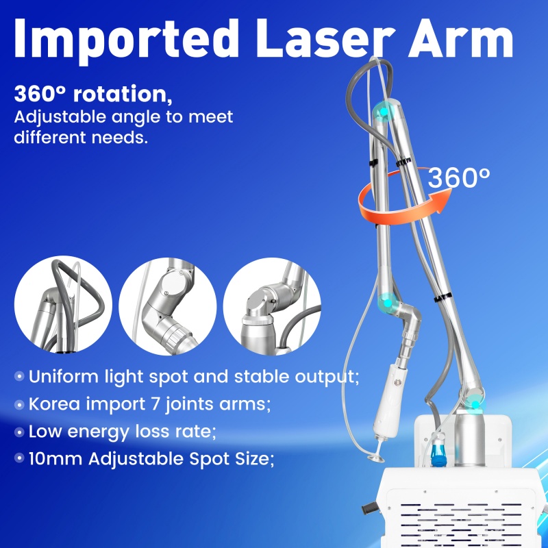 Co2 Fractional Laser Scar Removal Machine For Skin Rejuvenation Wrinkle And Pigment Remove High Quality