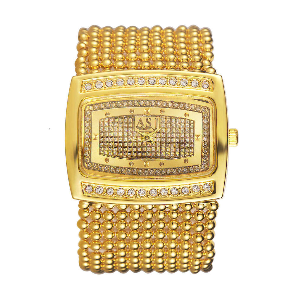 Luxury Women's Elegant Designer Diamond-Studded Creative Quartz Watch for Women
