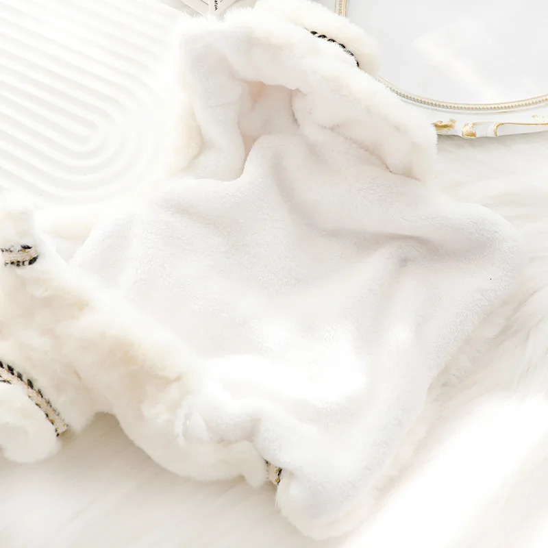 Luxury Dog Clothes Autumn Winter Thick Cat Princess Cotton Sweater Coat Cat Pomeranian Schnauzer Puppy Costume Yorkshire Pugs 250820