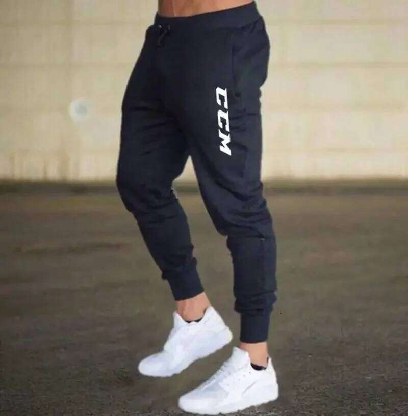 2024 New Printed Autumn CCM Men/Women Running Pants Joggers Sweatpant Sport Casual Trousers Fiess Gym Breathable Pant