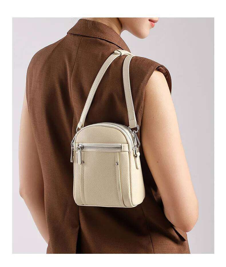 Designer Bags New Women's Handbags Ladies Genuine Leather Shoulder Multifunctional Large Capacity Crossbody Bags For Women Portable Flap Luxury B