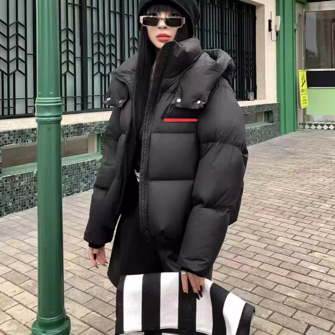 Designer down jacket, women's down jacket, fluffy coat, winter clothing designer women's slim fit jacket, windbreaker, short jacket 2d04