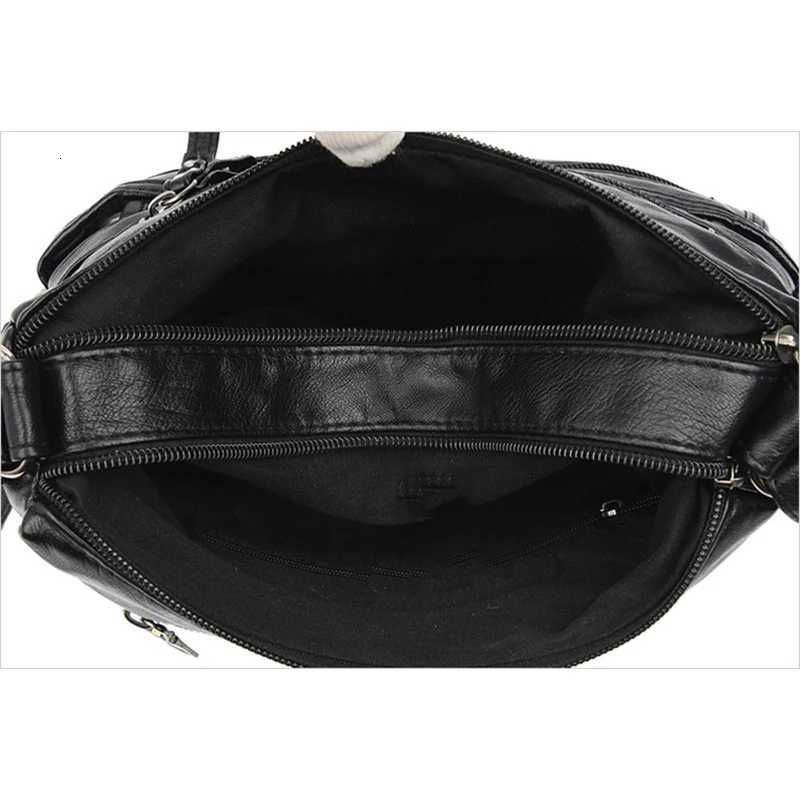 Casual Shoulder Bags For Women Soft PU Leather Crossbody Handbag Zipper Fashion Mama Messenger Bag Purse For Shopping Y250819