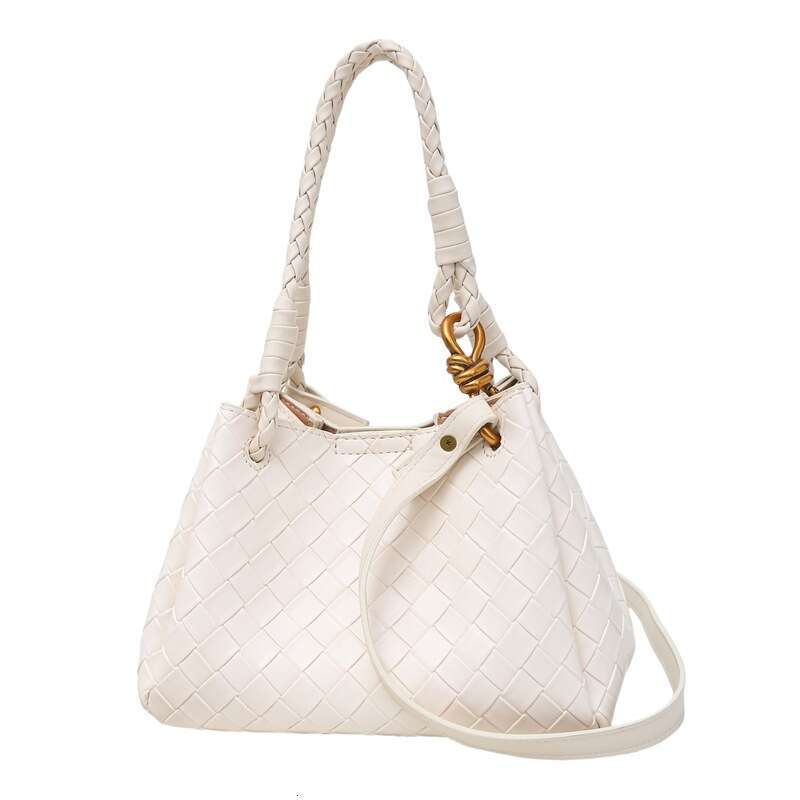 Designer Bags high quality Woven Texture Bucket Bag Stylish Soft Leather Tote, luxury large capacity Trendy womenCrossbody Boho Shoulder Purse (Chic &
