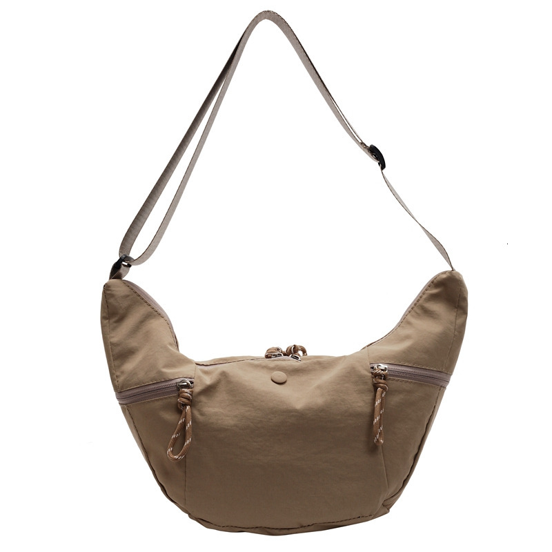 2025 Autumn Women's Dumpling Bun New Cow Horn Bun Women's Shoulder Bun Fitness Bag Sports Bag Waterproof Yoga Bag Women's Crossbody Bag