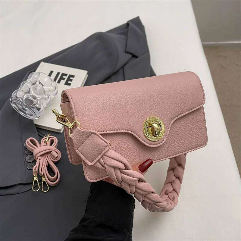 Trendy Retro Mini Square Crossbody Bag For Women Stylish Shoulder Purse Vintage Chic Fashionable Small Handbag