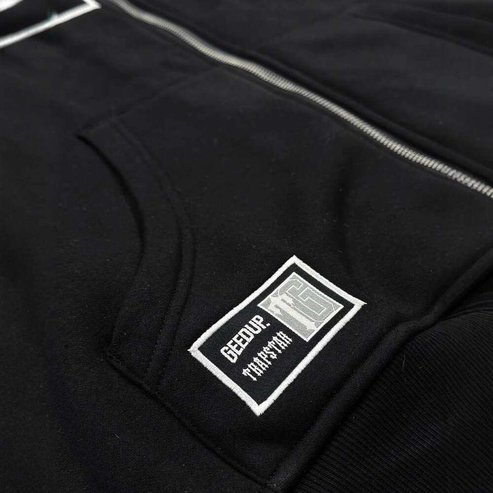 2025 New Harajuku High Street Zipper Hooded Sweatshirt Unisex Hip Hop Rock Y2K Jacket