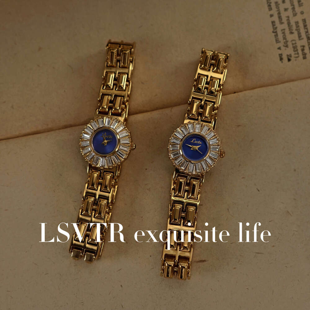 New Hot-Selling Jewelry Designer Women's Wristwatch Vintage Gold Watch for Women