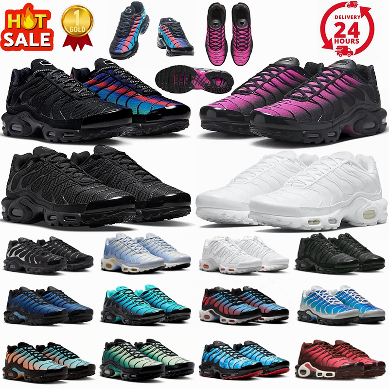 2025 free shipping Tn Plus Running Outdoor Shoes Men Women Tns Utility Berlin Terrascape blue Triple France Trainers Sneakers