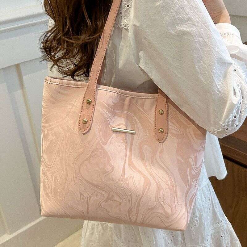 Large Capacity 2025 Summer New High-End Versatile Tote Bag Fashion Commuter Shoulder Handbag for Women