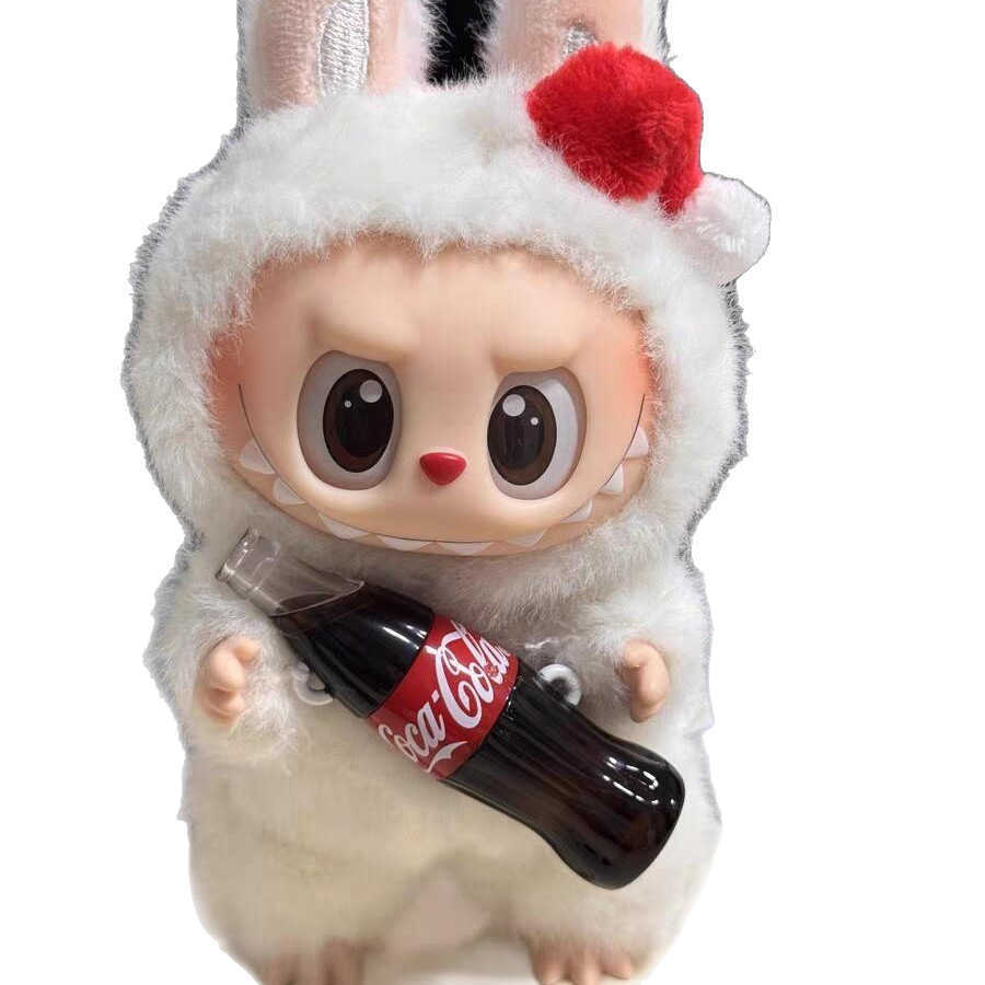Labb Cola Third Generation Heartbeat Macaron Cola Series Vinyl Blind Box Plush Toy Trendy Handheld Blind Box L250820