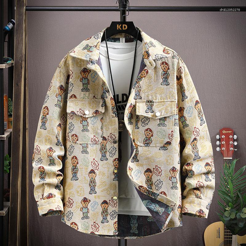 Men's Jackets Jacket Spring Personality Fashion Casual Handsome Trend Laps Collar 2025 Korean Style Slim Fit Teenagers