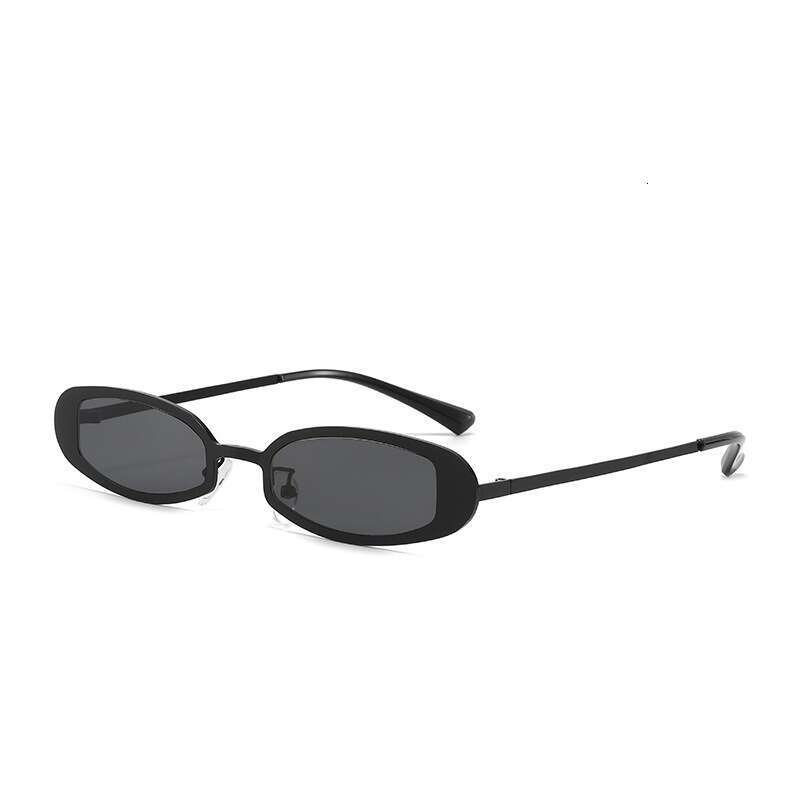 Personality Small Frame Cat Eye Metal for Women Designer Ins 2025 New UV Protection Sunglasses