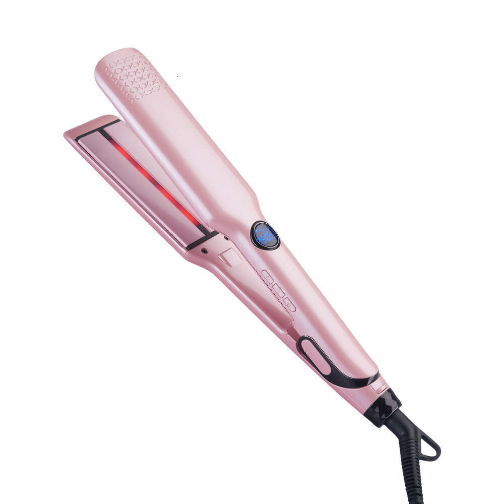 Electric CE Certified External Ceramic Multifunctional Curling Iron Straightening Plate Hair Straightener