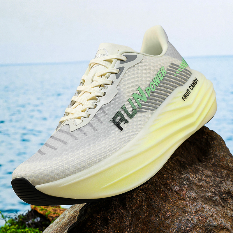 new free shipping designer Shoes outdoor trainer Running shoes Blade bottom shock absorption lightweight sport shoes for men size 37-45 yellow orange