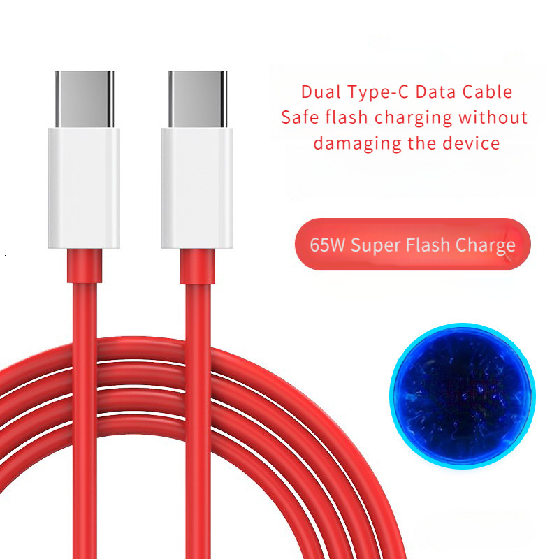 Suitable for OnePlus 9 data cable, 9Pro 8T 1+9RT charging cable, 65W fast charging, super flash charging, Typec mobile phone cable