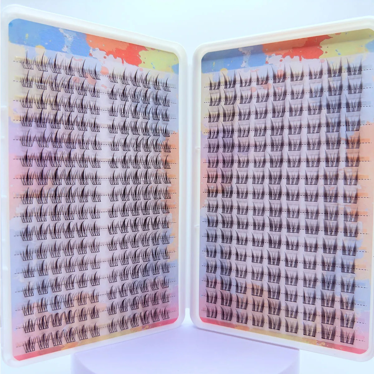 Large Capacity 384 pcs False Eyelashes Lash Cluster For Beauty 250811