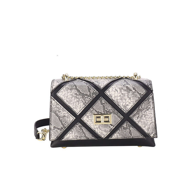 2025 Bags Designer New Snake Pattern Chain Fashion Single Shoulder Crossbody Small Bag for Women