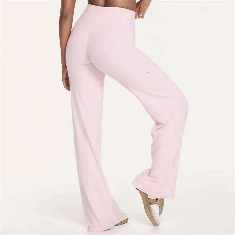 SVEIC Wide Legs Yoga Pants Sports Fiess High Waist Workout Female Leggings Push Up Running Training Gym Woman Clothes