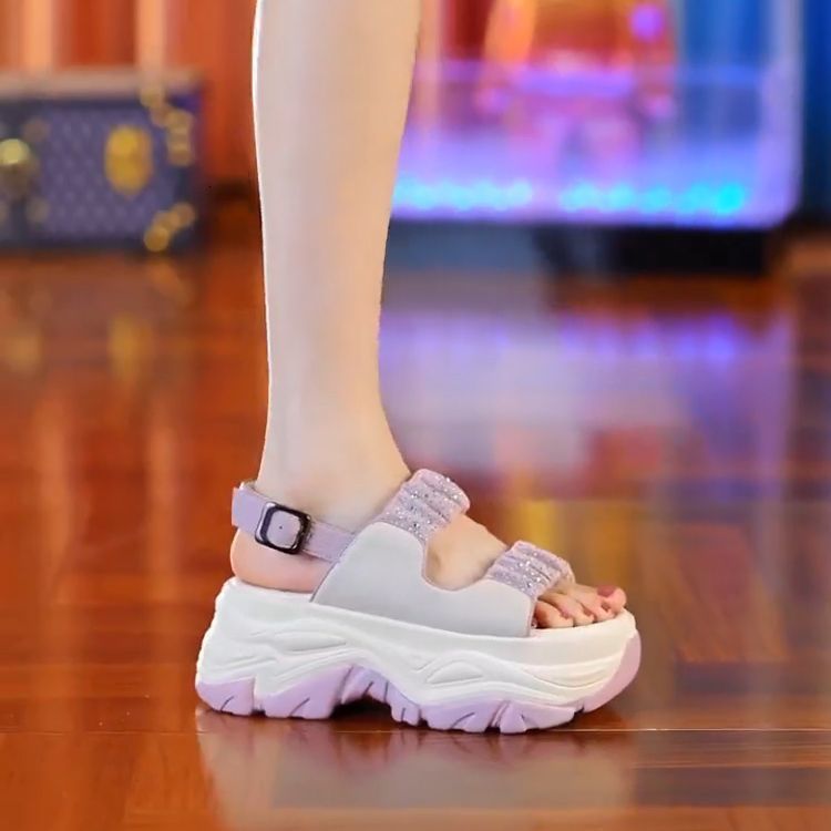 Elegant Transparent High Heeled Sandals for Ladies - Comfortable Slide Style Footwear