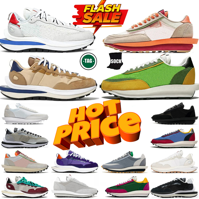 Free delivery sacais 3.0 designer shoes sacais 2.0 men running shoes Green Gusto Fuchsia Game Royal mens women outdoor sports trainers