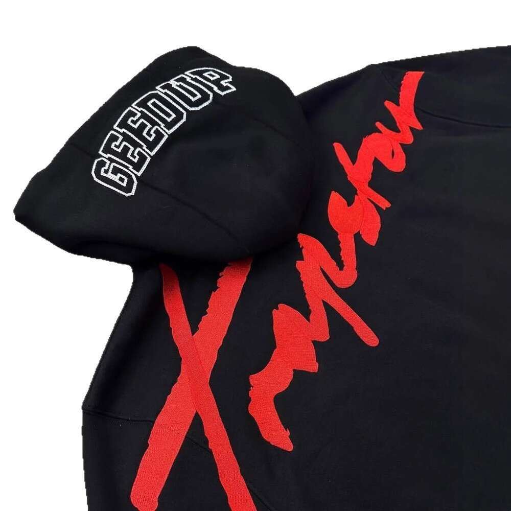 2025 New Harajuku High Street Zipper Hooded Sweatshirt Unisex Hip Hop Rock Y2K Jacket