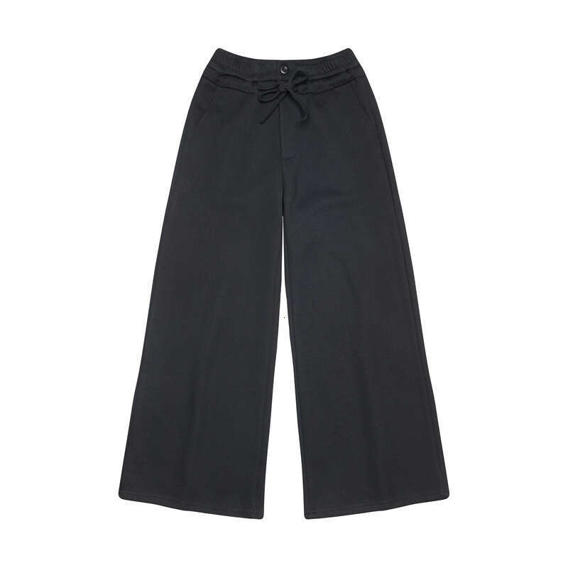 Heyhenry Summer New Long Floor-Length Sports Elastic Wide-Leg Straight Street Pants For Women B5