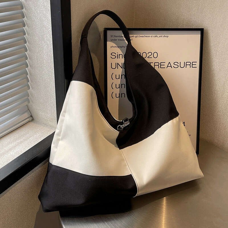 Bags 2025 New Trendy Casual Tote Versatile Large Capacity Nylon Canvas Designer Bag for Women