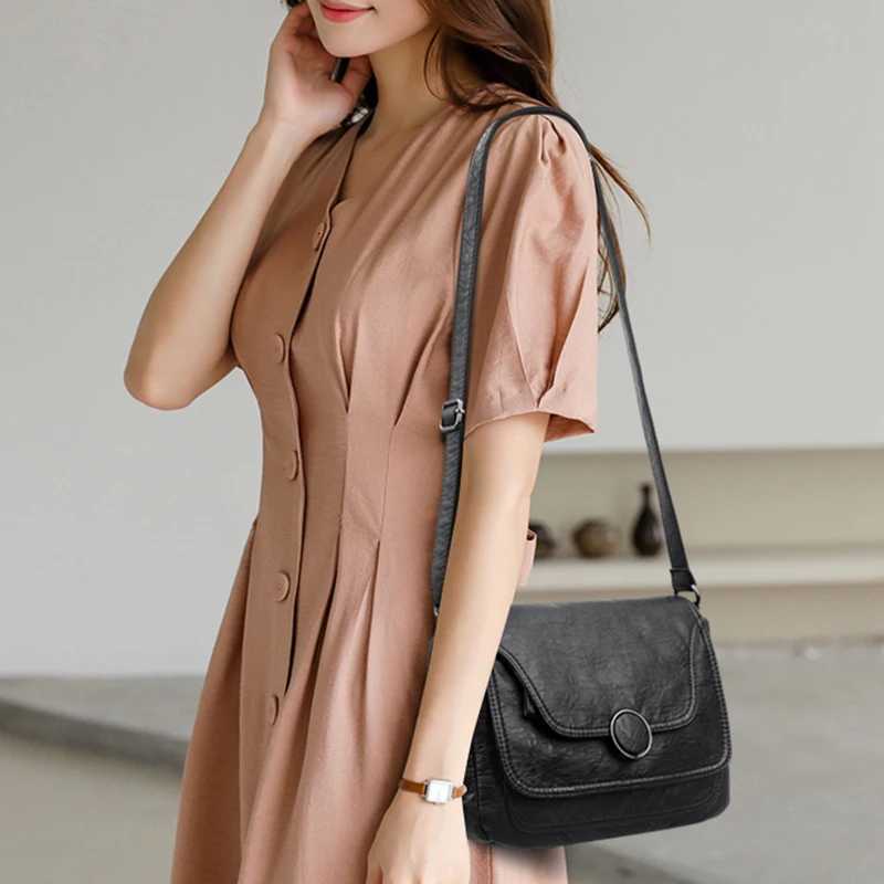 Soft Leather Purses and Handbags Women Bags Designer Women Shoulder Crossbody Bags for Women 2025 Female Quality Sac Y250819