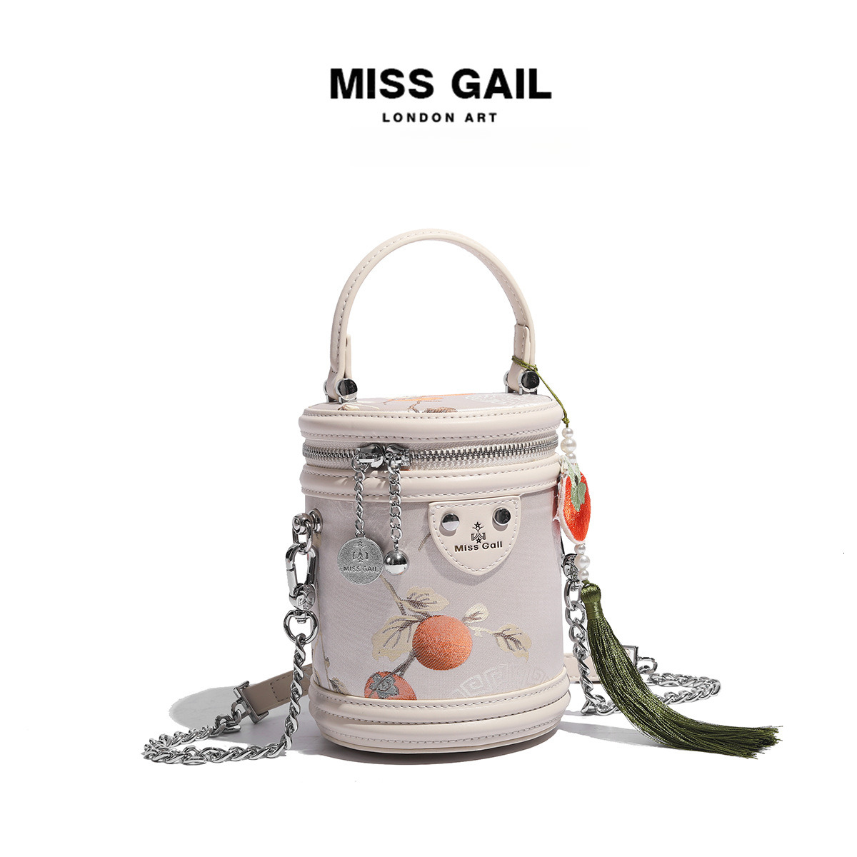 Free Shipping Designer Luxury Ethnic Style Women's Shoulder Crossbody Bag Fashionable Zipper Bucket Bag High-end Makeup Bag Casual Handbag