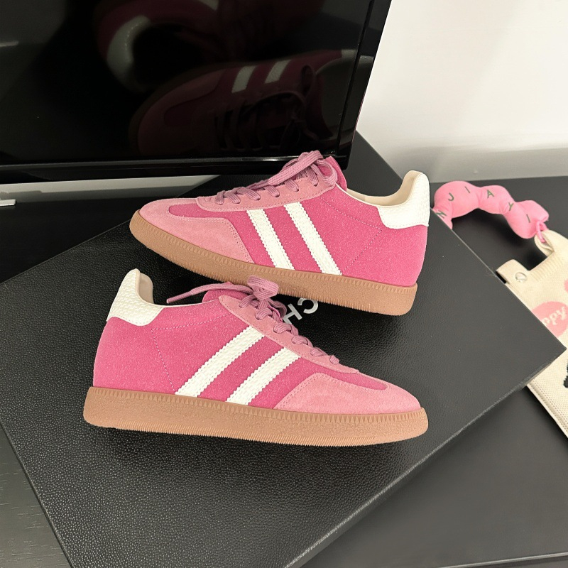 Free shipping Casual Shoes Inner height retro German training shoes for womens spring new versatile lightweight sports casual