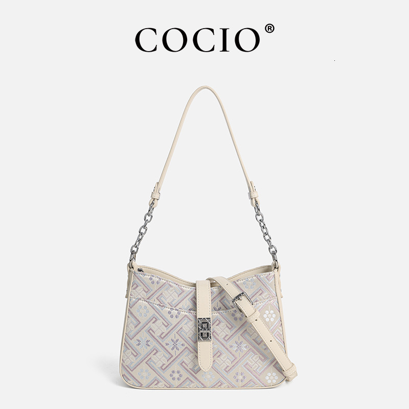 Free Shipping Designer's New Chinese Style Women's One Shoulder Armpit Bag Luxury Commuting Large Capacity Handbag Shopping Bag