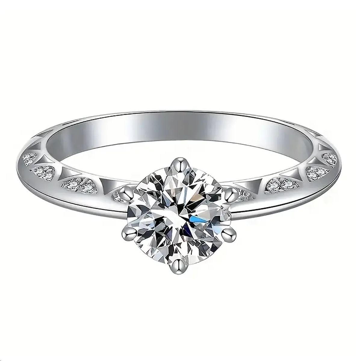 MT GRA Moissanite Rings for Women 925 Sterling Silver Wedding Engagement Promise Rings Fine Fashion Jewelry Wholesale High quality