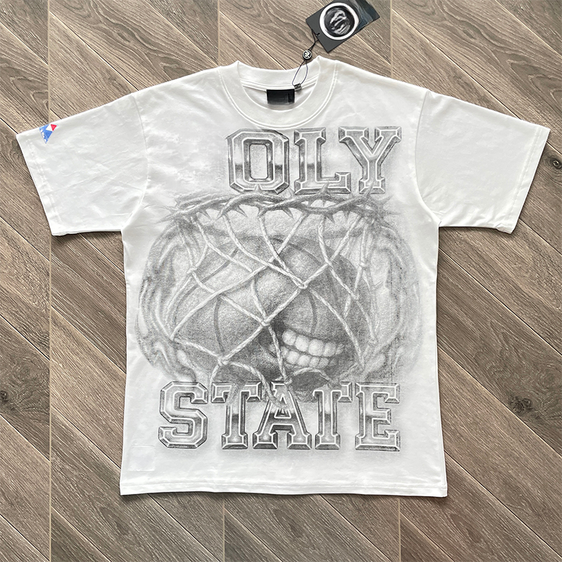 Hip Hop Streetwear Vintage T-Shirt Graphic T Shirt Men Harajuku