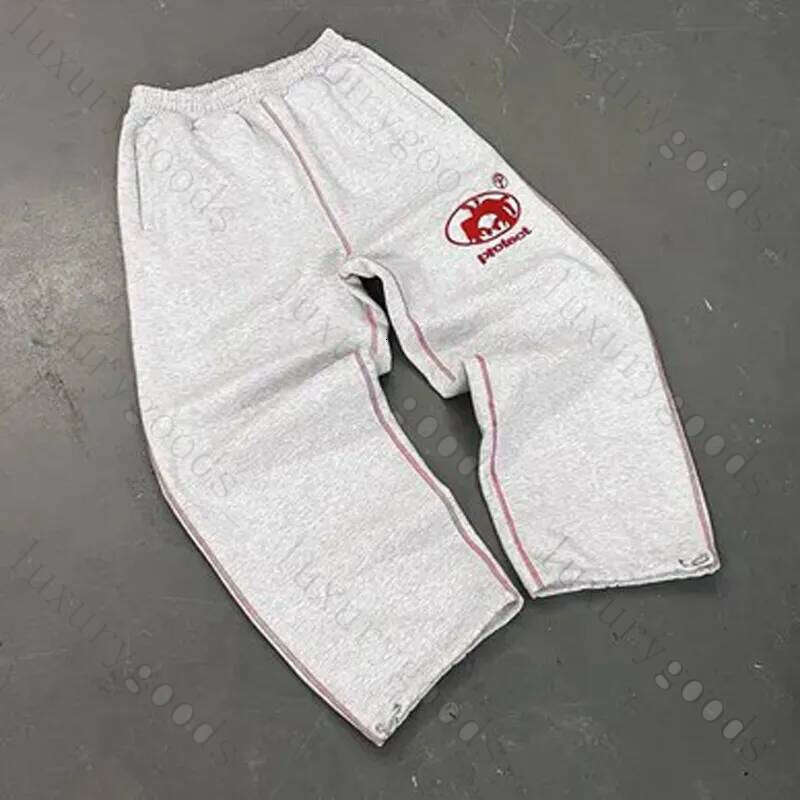 Men's Pants Streetwear Y2K Sweatpants Mens Haruku Hip Hop Letter Embroidery Baggy Casual Elastic Waist Jogging Z260315