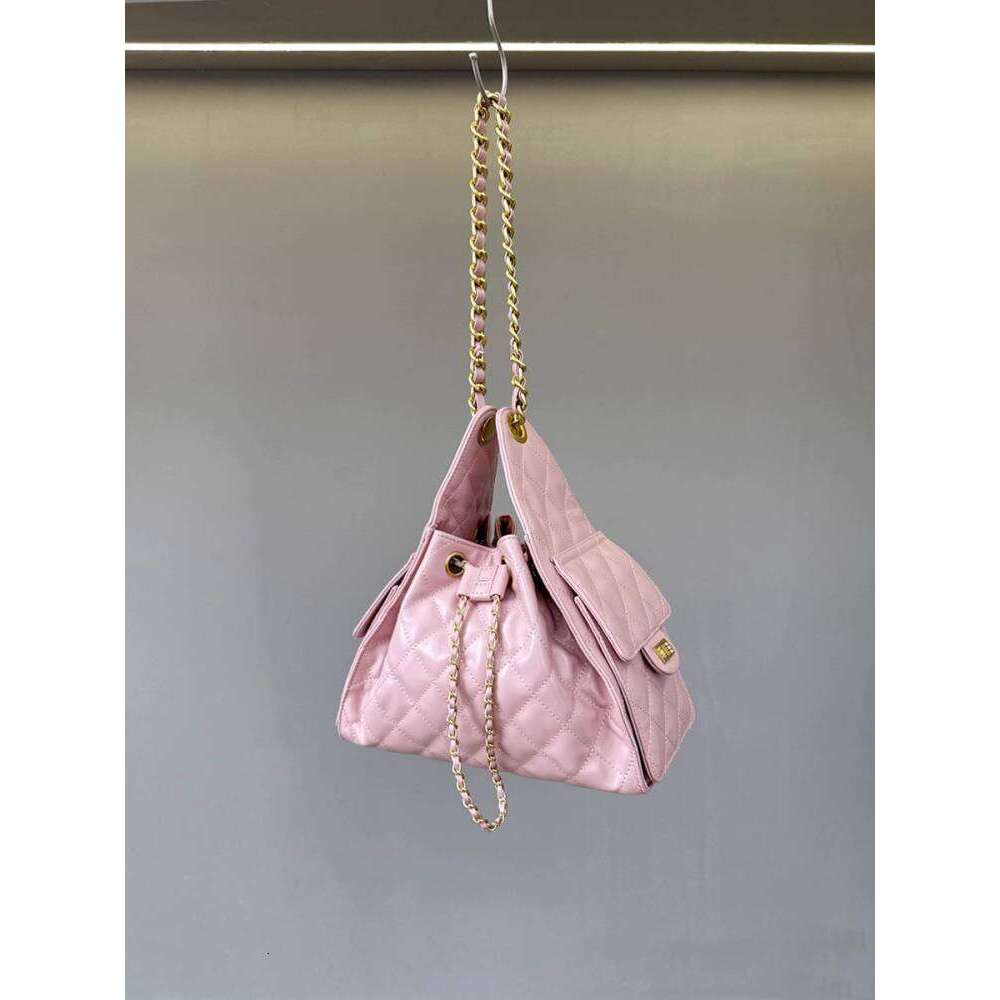 Designer Bag Tote Bag Shoulder Bag Top Layer Oil Wax Cowhide Small Chanel Style Bucket Chain Underarm Large Capacity Tote Pocket Shoulder Crossbody Ba