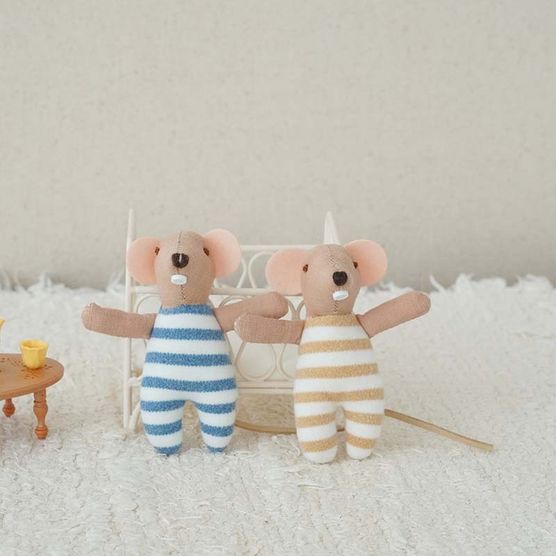 Cute Plush The Mouse Family birthday gift for 6 year girl Little Mouse Plush dolls Stuffed Animal Cartoon Kids Toys for Baby 240722