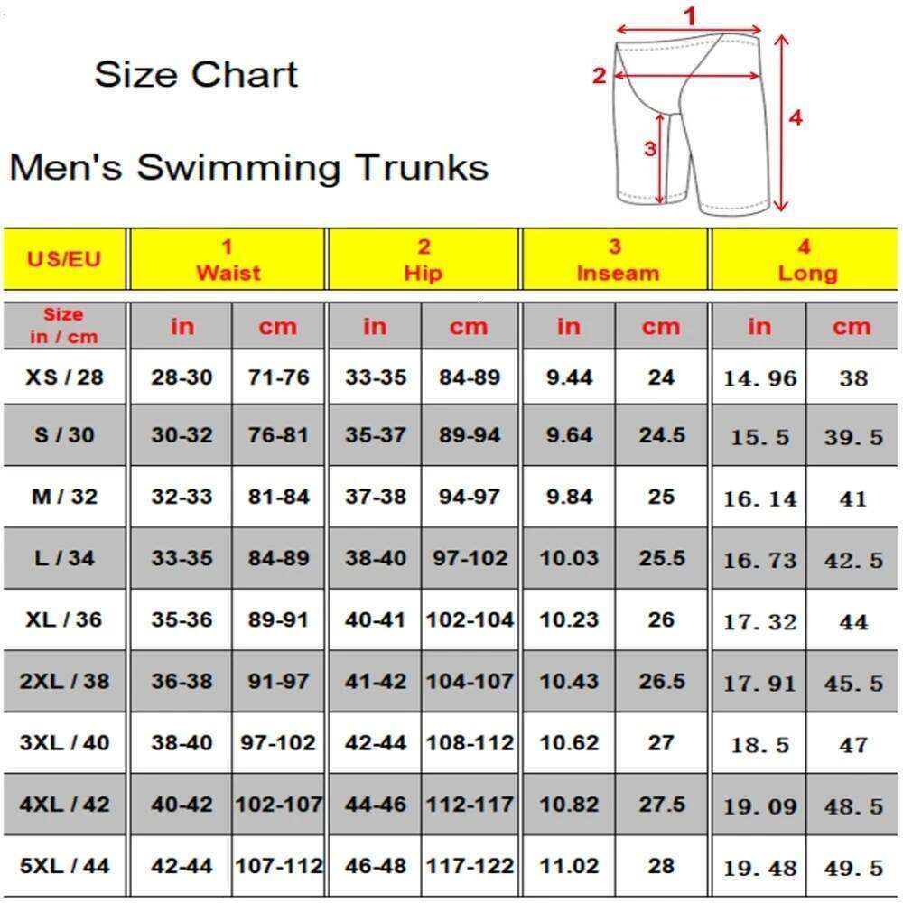 2025 New Boys Jammers Sports Surf Mens Summer Swimwear Training Swim Shorts Trunks Swimsuits Beach Swimming Pants