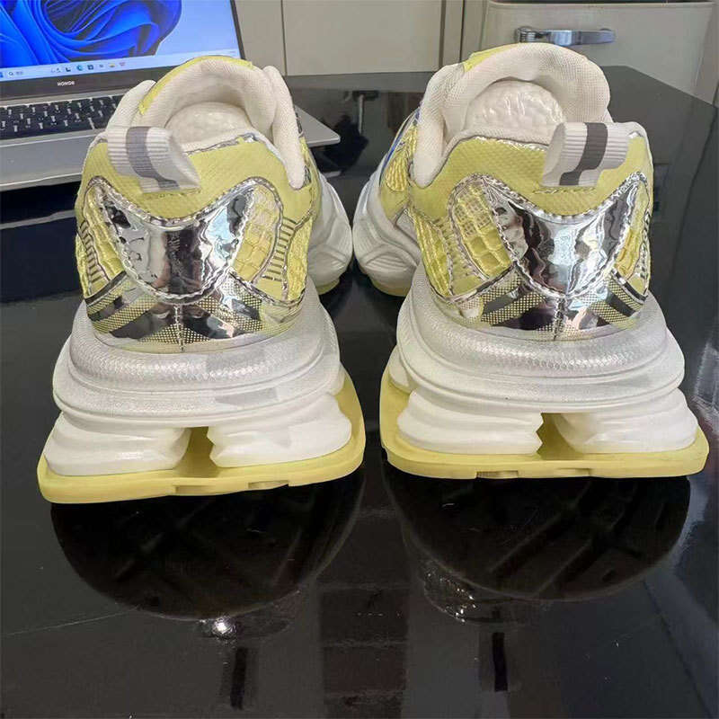 2025 Summer New Trendy Brand Thick-Soled Breathable Ins Dad Shoes for Women Internet Celebrity Super Popular Street Sneakers Trend