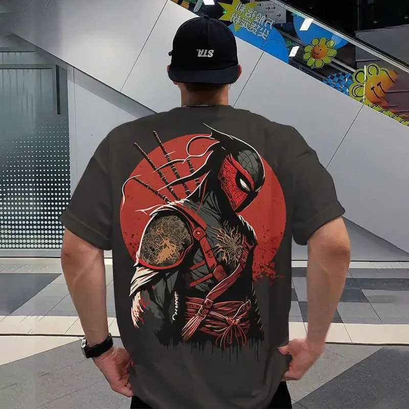 2024 T-Shirts For Men 3d Japanese Samurai Printed Male Clothing Street Harajuku Tops Daily Casual Short Sleeved Oversized Tees Y250819